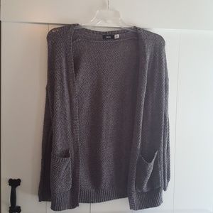 BDG gray knit cardigan